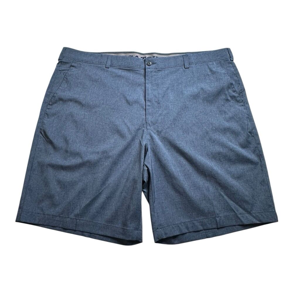 PGA Tour Men's Stretch Elastica Active Waistband Turkish Sea Golf Shorts, Sz 44
